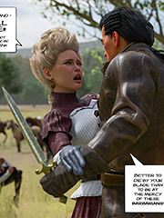 Their cocks were unwashed, their hands rough, their groans low and animal - The ring of the Roman Empress 8 by Tab109