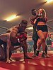 Just another hole for black cocks to nut in - Matt and Maggie's MMA Training by Tab109