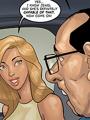 I can't believe my tits can barely cover your cock - The poker game 4