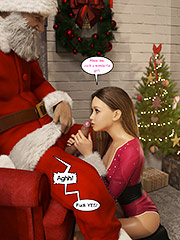 This is a really big present for a cute girl - Santa swap by Dark Lord