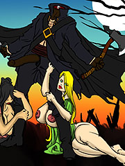 Shoot your nigger seed in me - Halloween by Illustrated interracial