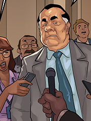 I love sucking your enormous cock - The mayor 5
