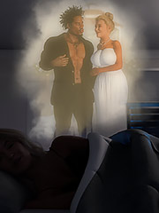 Does my breath still smell of big cock - Black marked 2 by Tab109