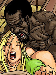 The need for release and pleasure - Manza by Illustrated interracial